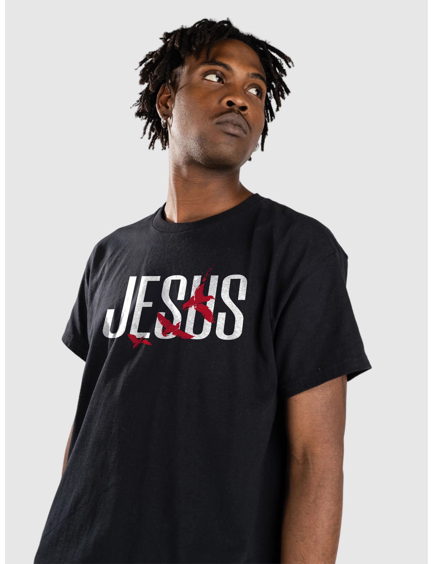 Camsieta Streetwear Unisex Gospel - Jesus Passaros - Marrom