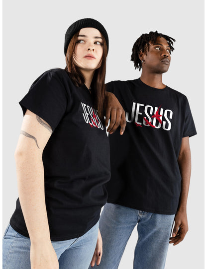 Camsieta Streetwear Unisex Gospel - Jesus Passaros - Marrom