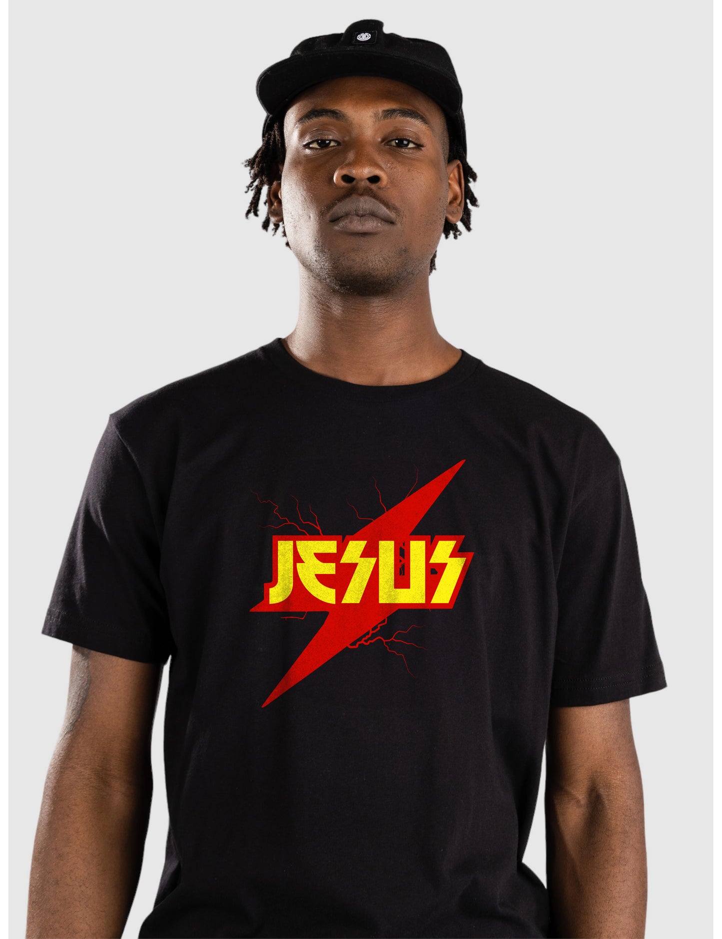 Camsieta Streetwear Unisex Gospel - Jesus Luz - Marrom