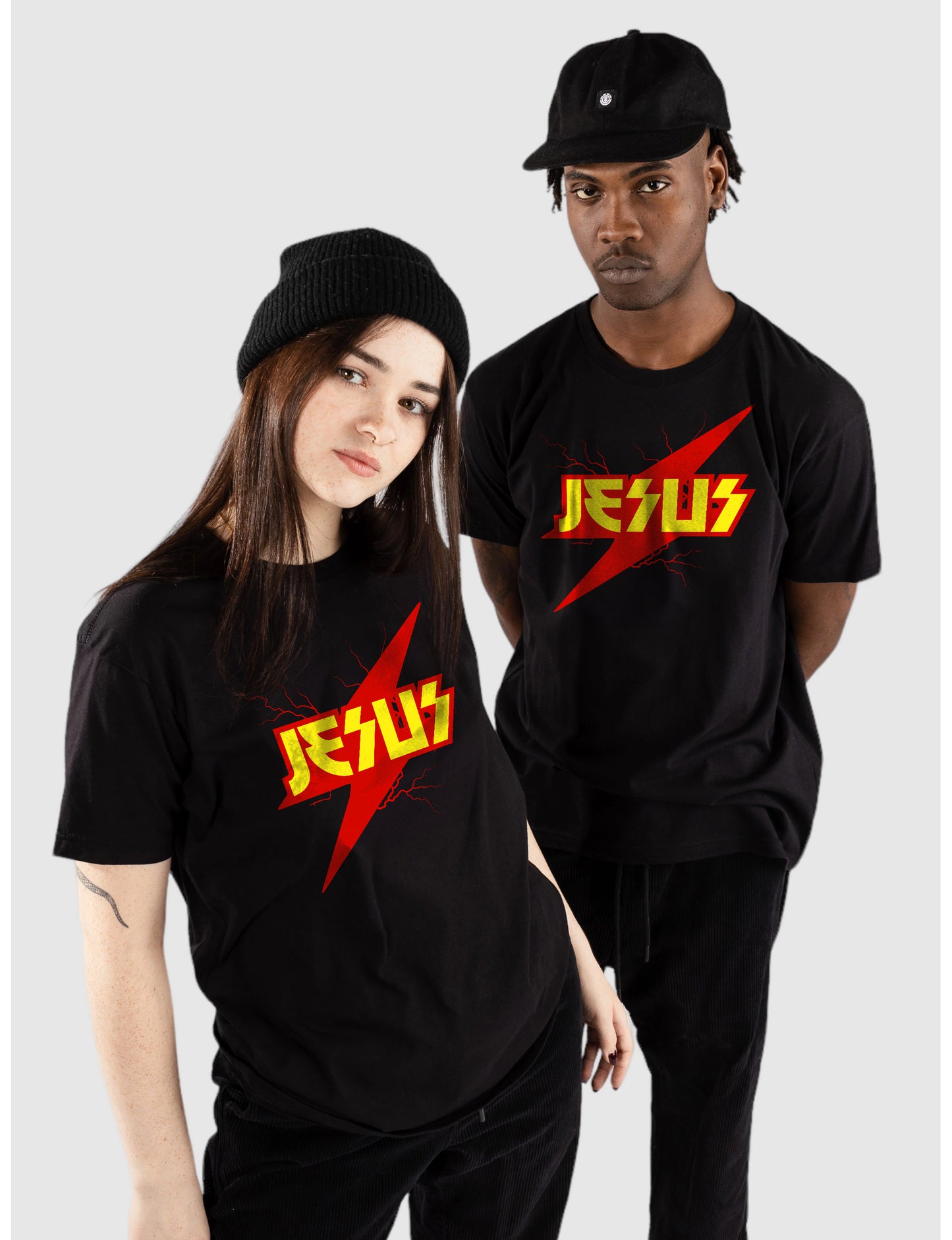 Camsieta Streetwear Unisex Gospel - Jesus Luz - Marrom