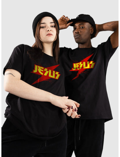 Camsieta Streetwear Unisex Gospel - Jesus Luz - Marrom