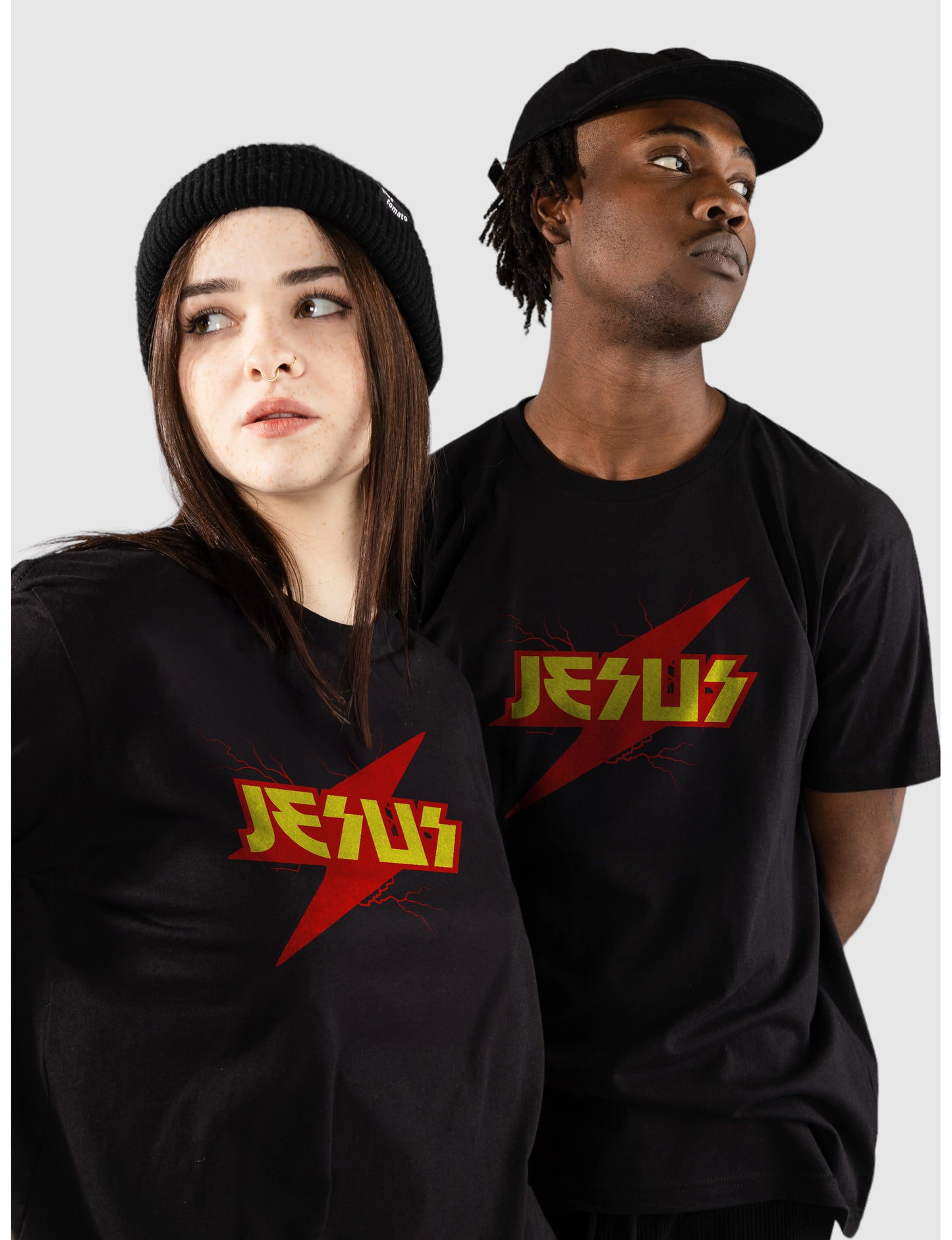 Camsieta Streetwear Unisex Gospel - Jesus Luz - Marrom