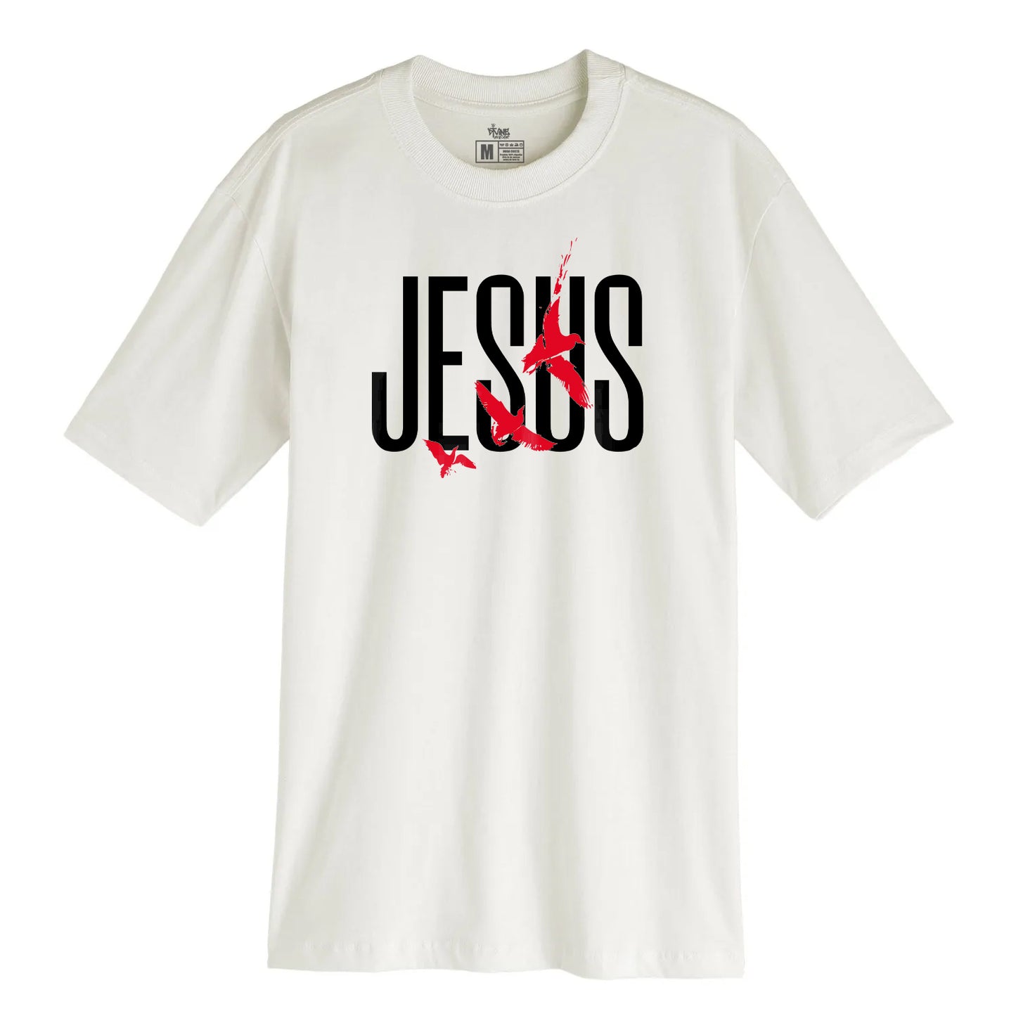 Camsieta Streetwear Unisex Gospel - Jesus Passaros - Marrom