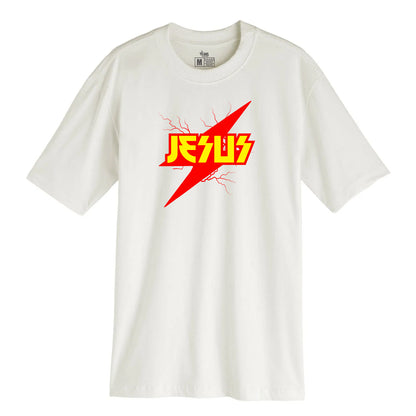 Camsieta Streetwear Unisex Gospel - Jesus Luz - Marrom